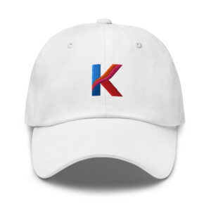 Classic K-Culture Embroidered Dad Hat: Signature "K" Logo