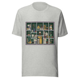 Korean Traditional Art: Chaekgado (Scholar's Bookshelf) Graphic Unisex T-shirt