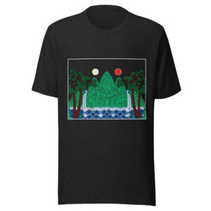K-Art Irworobongdo (Royal Painting) Premium Unisex T-shirt