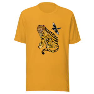 Hojak-do Heritage: Authentically Illustrated Korean Folk Art Unisex T-shirt