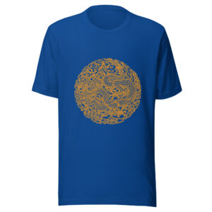 Korean Royal Dragon Emblem: Golden Gonryongpo Graphic Unisex T-shirt